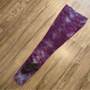 🔵NEW🟣 CUSTOM NIKE TIE DYE WMNS LEGGINGS